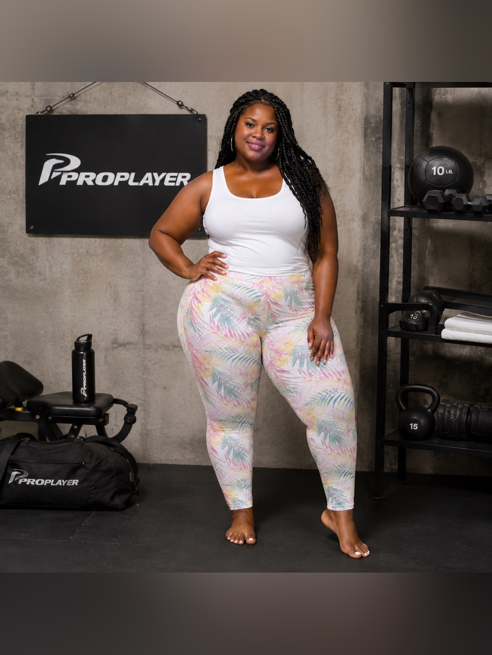 NWOT Pro Player Moisture Wicking Leggings (2X)